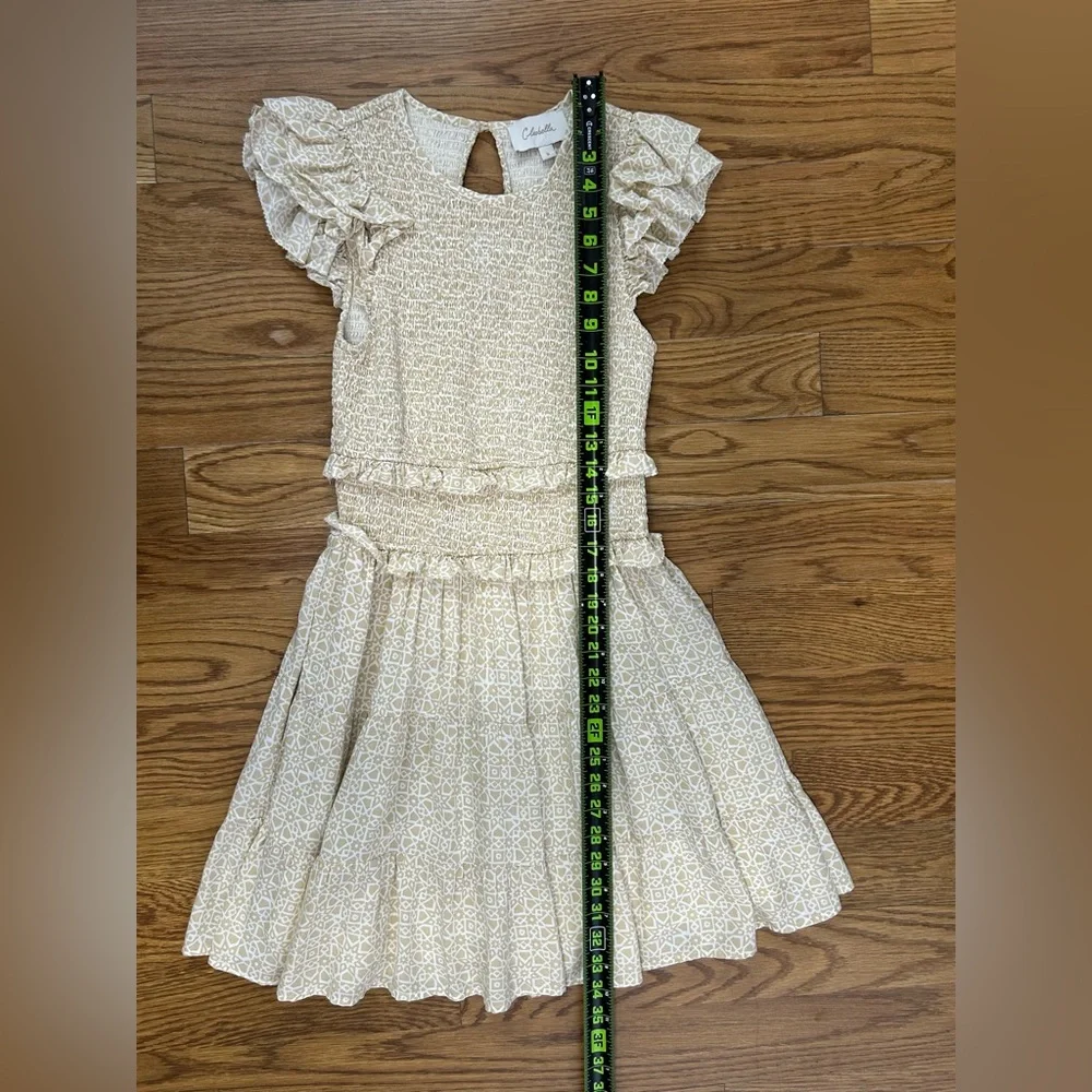 Cleobella Smocked Ruffle Dress – Small Organic Cotton Blend Festival Rodeo - Picture 8 of 13